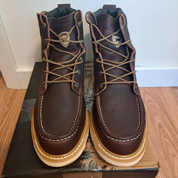 Irish Setter Ashby Work Boot Men’s Size 14 Brown Leather 83605 Electrical Hazard main image 5